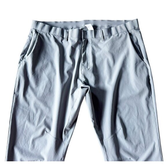 Fabletics Mens 42x30 (Act 41 X 27.5) The Only Pant Shadow Gray Performance Pants - Picture 4 of 9
